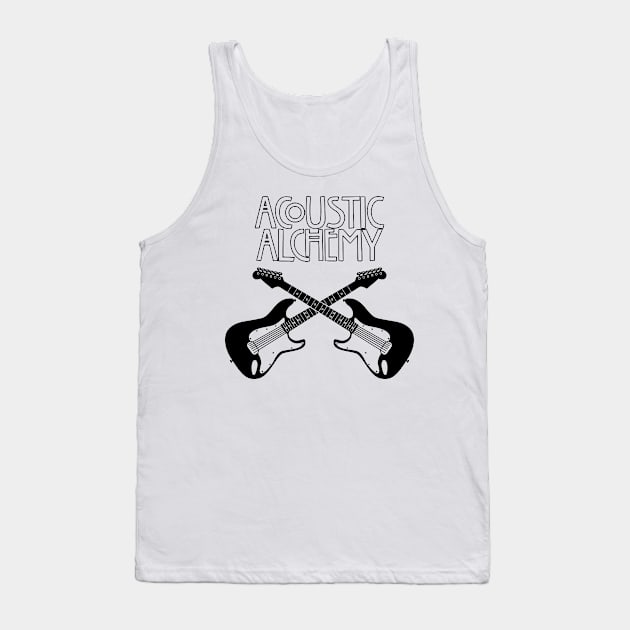 Acoustic Alchemy Blue Chip Tank Top by okefandi